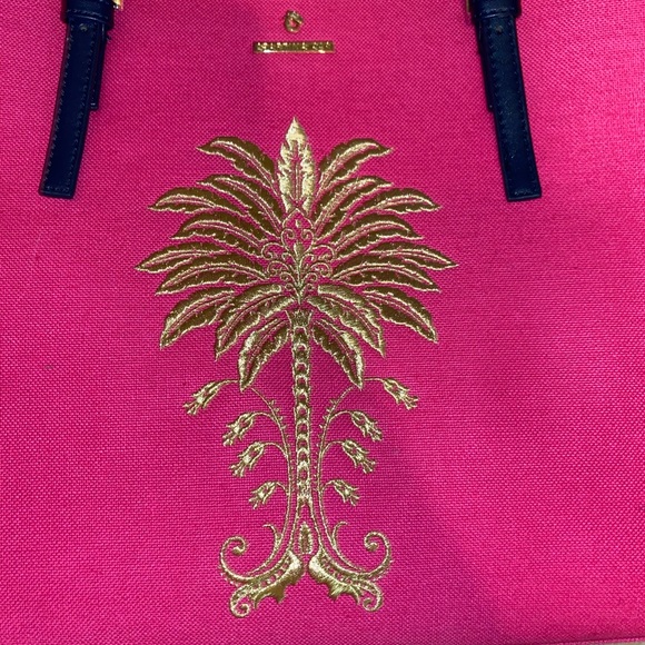 Spartina 449 Pink High Ebb Sand Tote - Picture 2 of 7